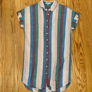 Madewell Striped Minidress S